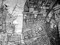 LilyButterLand Skyscape B-W