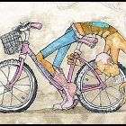 Sissy Bike {Sissy Q. Steaks / Toronto}  Picasa